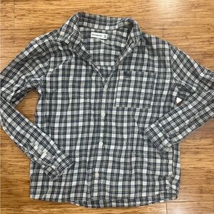 Abercrombie Kids Green Plaid Shirt